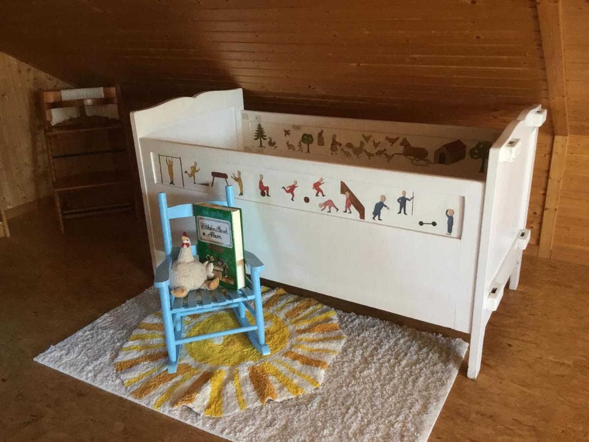 Kranich-Holzferienhaus 'Kleine Auszeit' Rehden Exterior foto